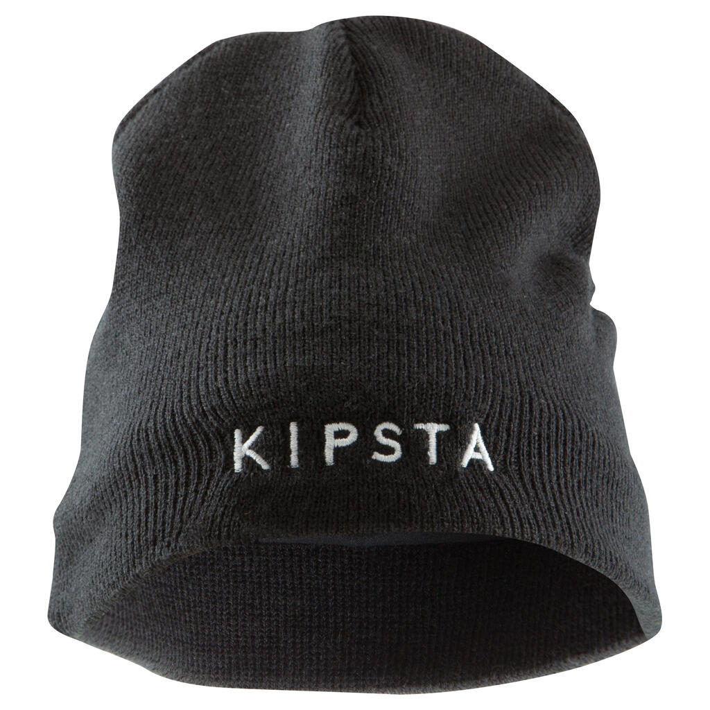כובע כדורגל לילדים Keepwarm  - שחור