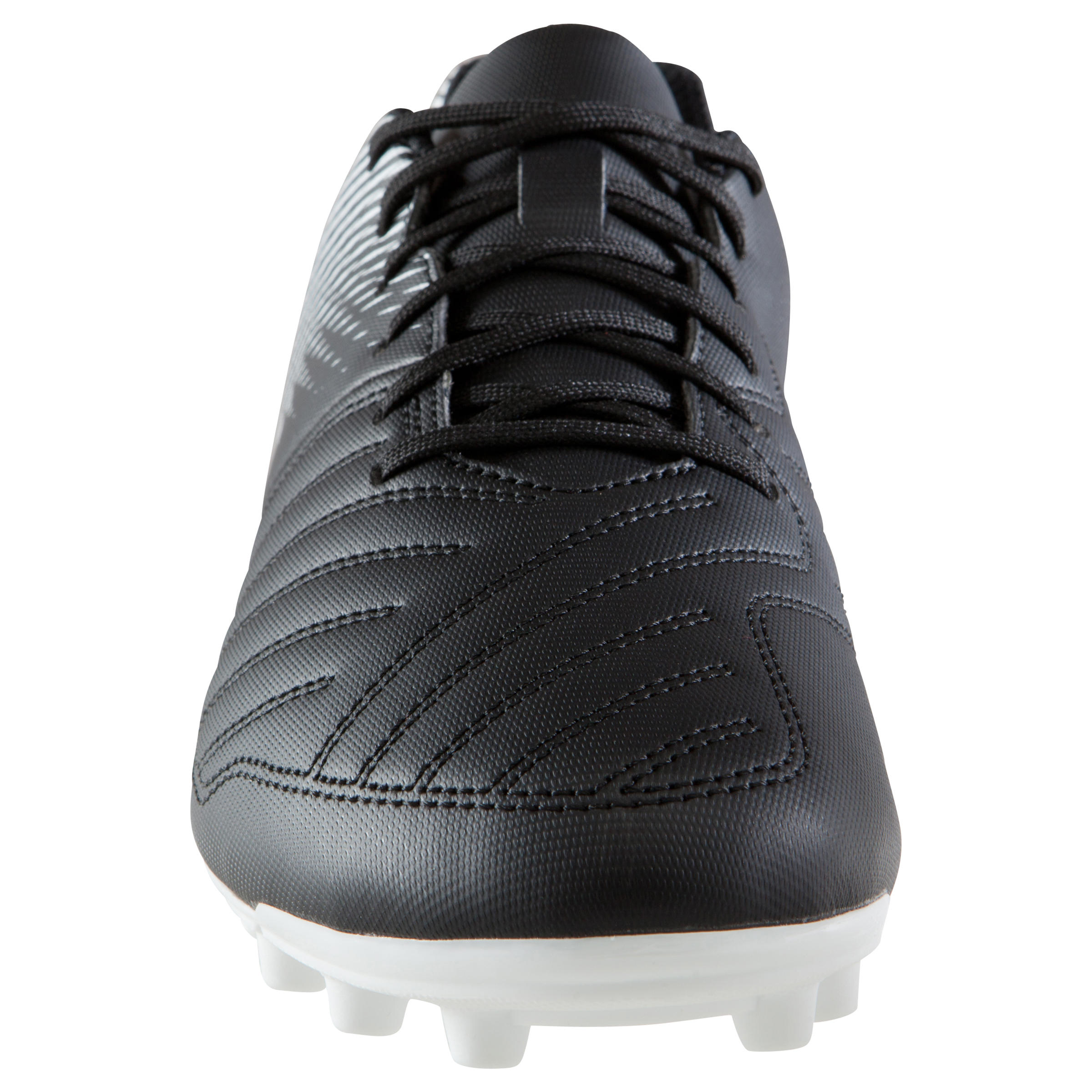 Chaussure de soccer adulte terrains secs Agilité 100 FG adulte noire - KIPSTA