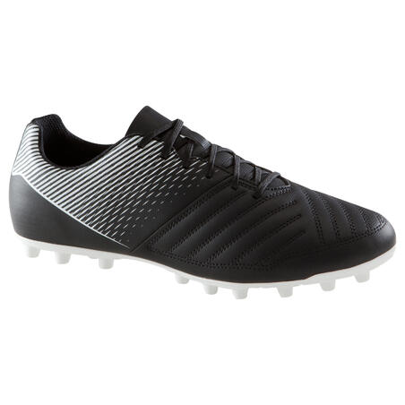 Chaussure de football adulte terrains secs Agility 100 AG/FG adulte noir