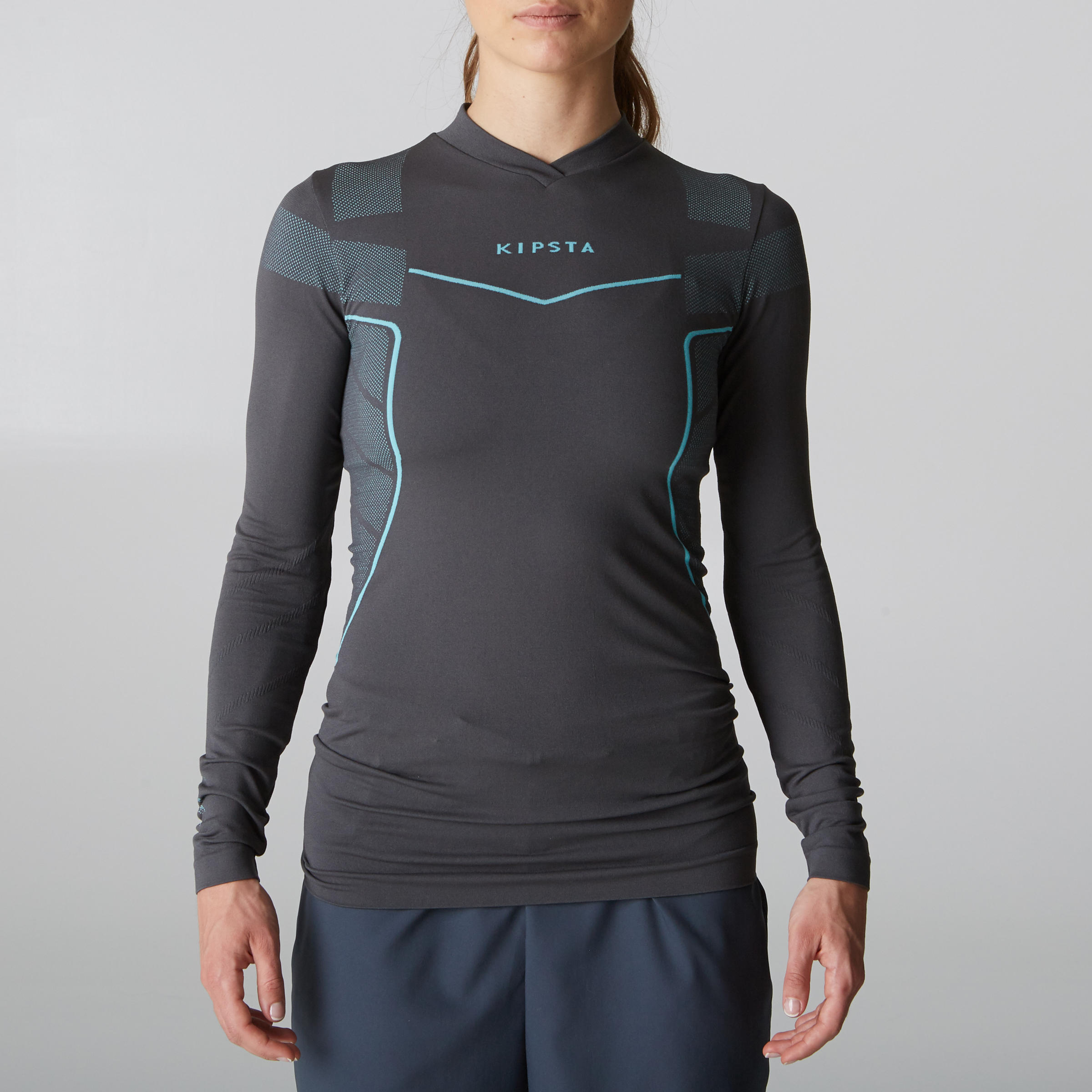 Keepdry 500 Adult Base Layer - Grey/Mint 2/13
