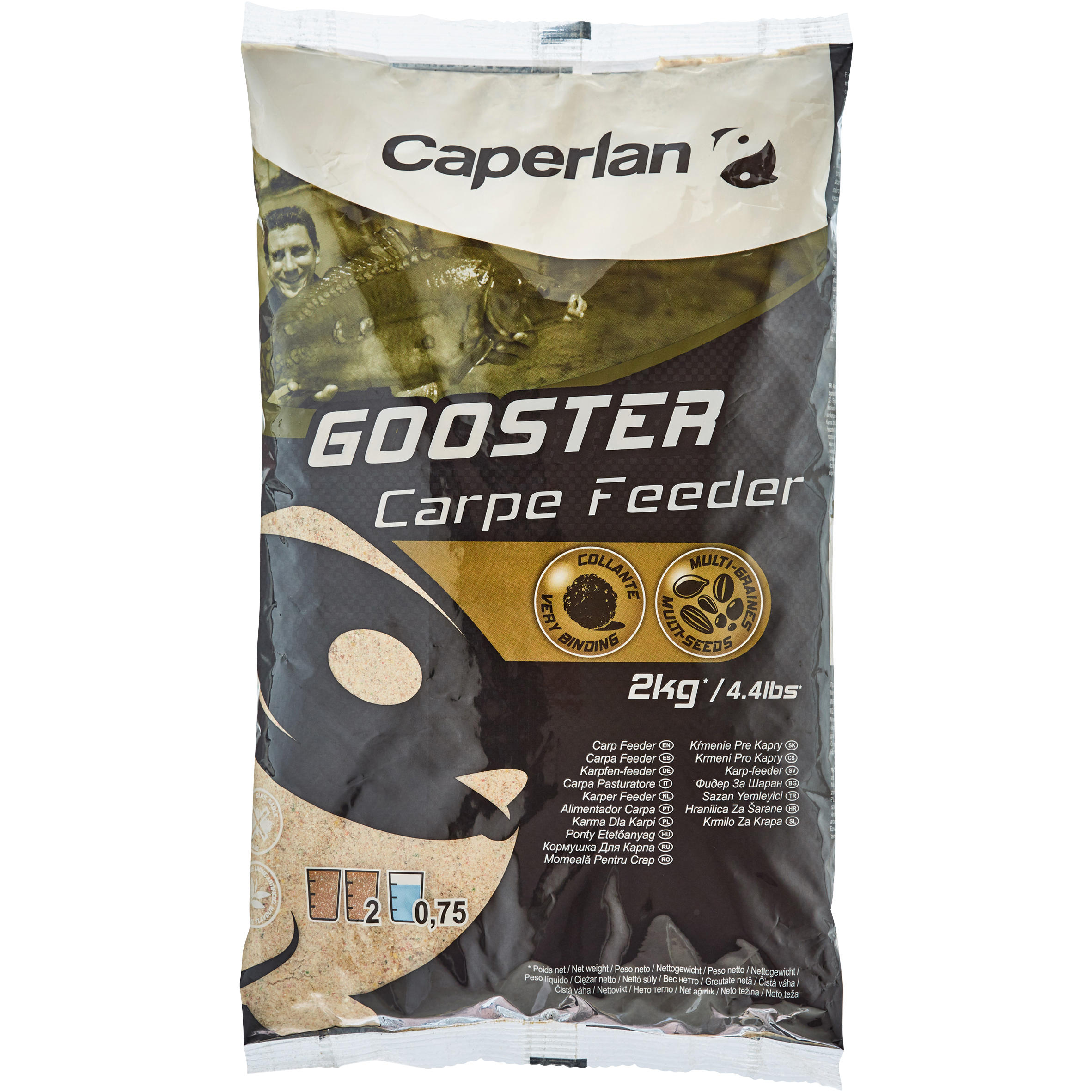 GOOSTER CARP FEEDER 2KG feeder fishing bait 9/10