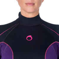 SCD 100 Women's 3 mm Full Diving Wetsuit with Back Zip.