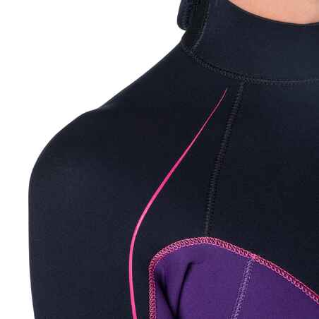 SCD 100 Women's 3 mm Full Diving Wetsuit with Back Zip.