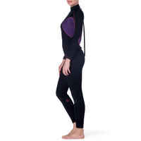 SCD 100 Women's 3 mm Full Diving Wetsuit with Back Zip.
