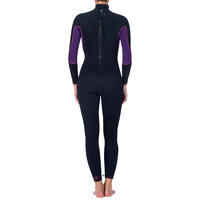 SCD 100 Women's 3 mm Full Diving Wetsuit with Back Zip.