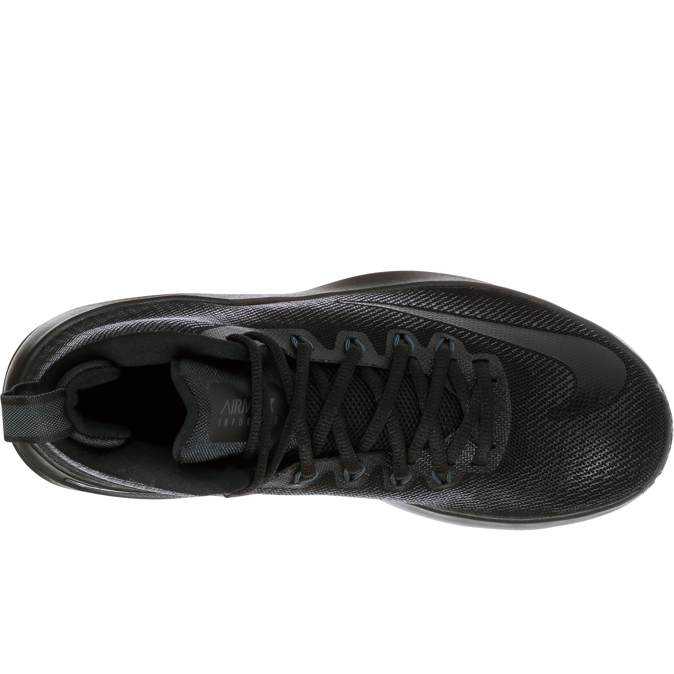 Infuriate Mid Basketball Shoes - Black/Red 7/9