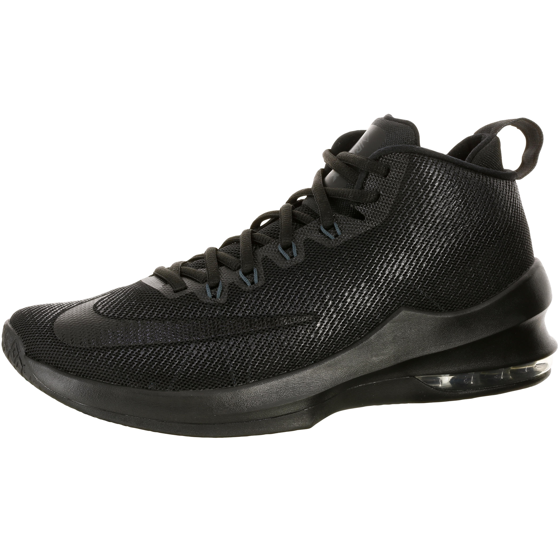 Infuriate Mid Basketball Shoes - Black/Red 2/9