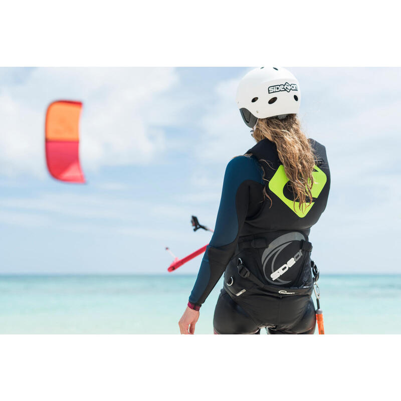 Gilet kitesurf nero-verde