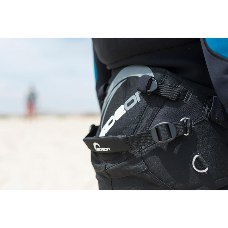 Sitztrapez Kitesurf schwarz