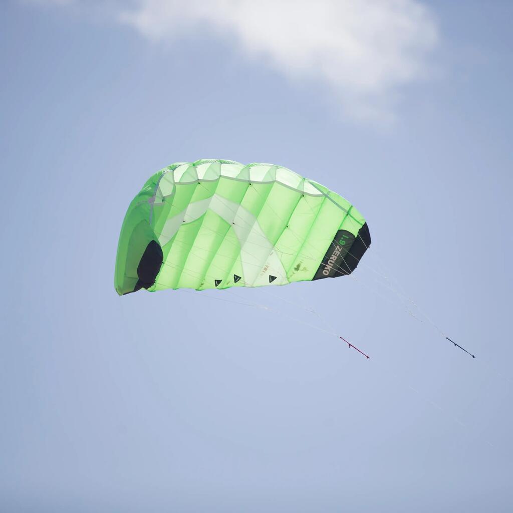 Traction Kite 1.9 m2 + Bar - Neon Green