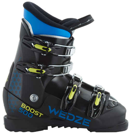 Bolsa Botas De Esqui, Snowboard Resist.agua Negro y azul 52L