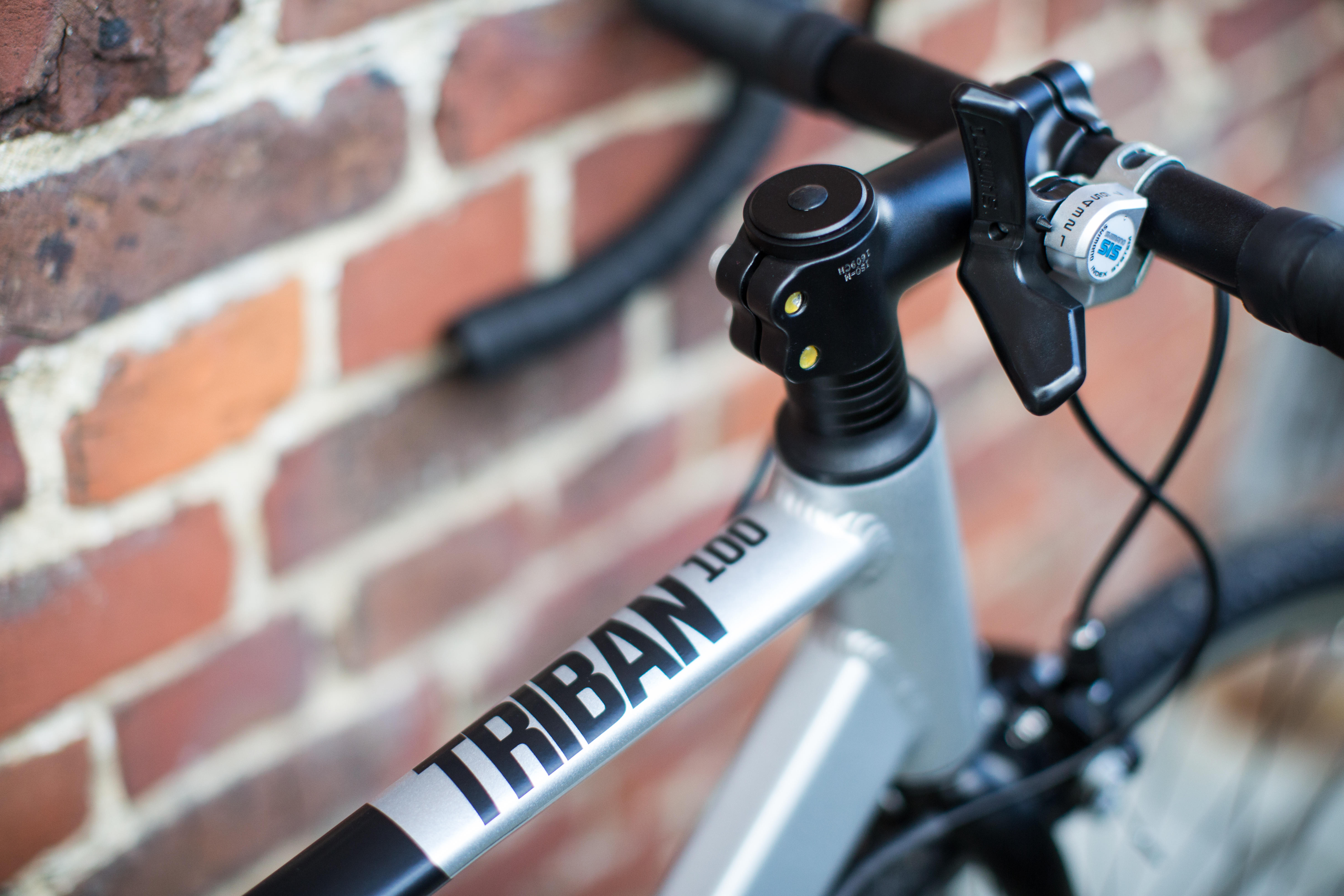 triban 100 cycle touring road bike