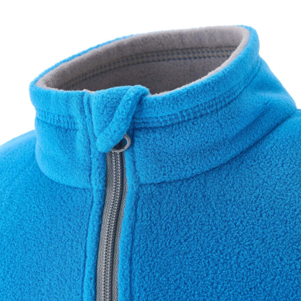 Fleecepullover Wandern MH120 Kleinkinder Mädchen 86-116cm türkis