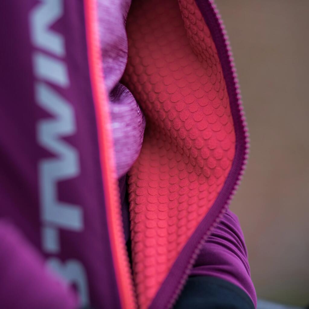 500 Women's Cycling Jacket - Purple/Pink