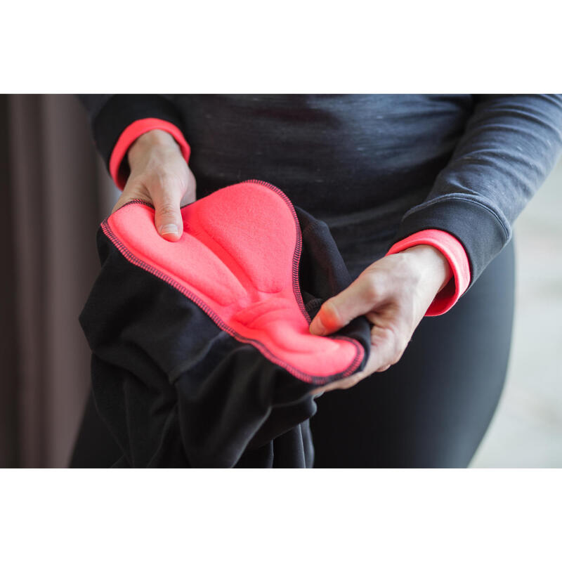 Collant vélo route femme TRIBAN 500 noir