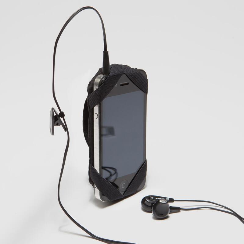 PORTA SMARTPHONE EN LA MANO DE RUNNING NEGRO 