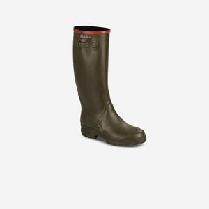 Botas De Agua Katiuskas Caza Aigle Arnay Hombre Ligera Fuelle Ajustable Verde