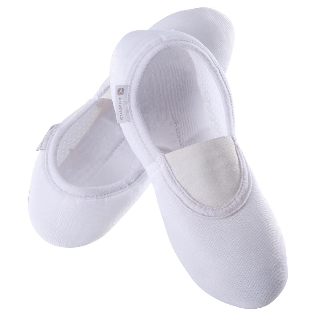 Gymnastikschuhe Mesh 500 Gym weiß