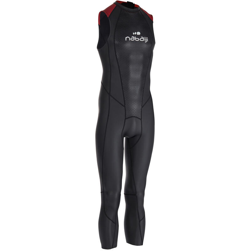 Combinaison sans manche de natation néoprène nage eau libre OWS500 2/2mm homme Combinaison sans manche de natation néoprène nage eau libre OWS500 2/2mm homme