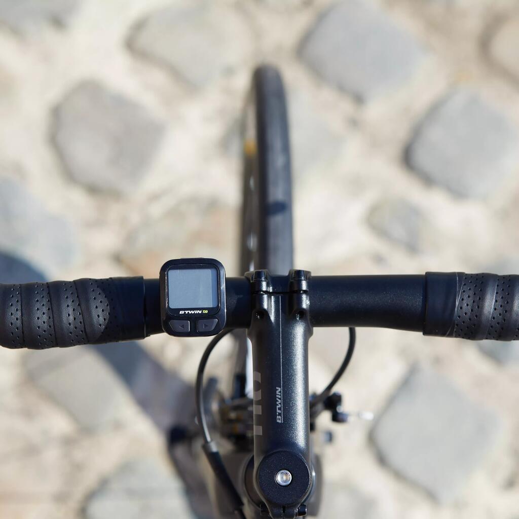 CUENTAKILÓMETROS BICICLETA B'TWIN 120 - SIN CABLE (5 FUNCIONES)