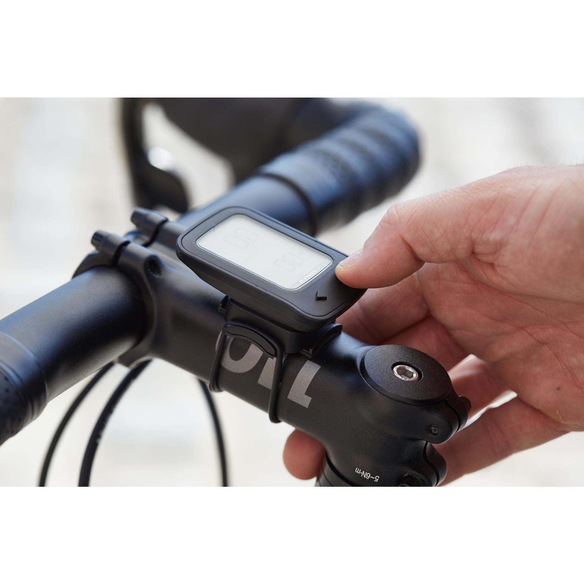 B'TWIN 500 WIRELESS BIKE COMPUTER BLACK