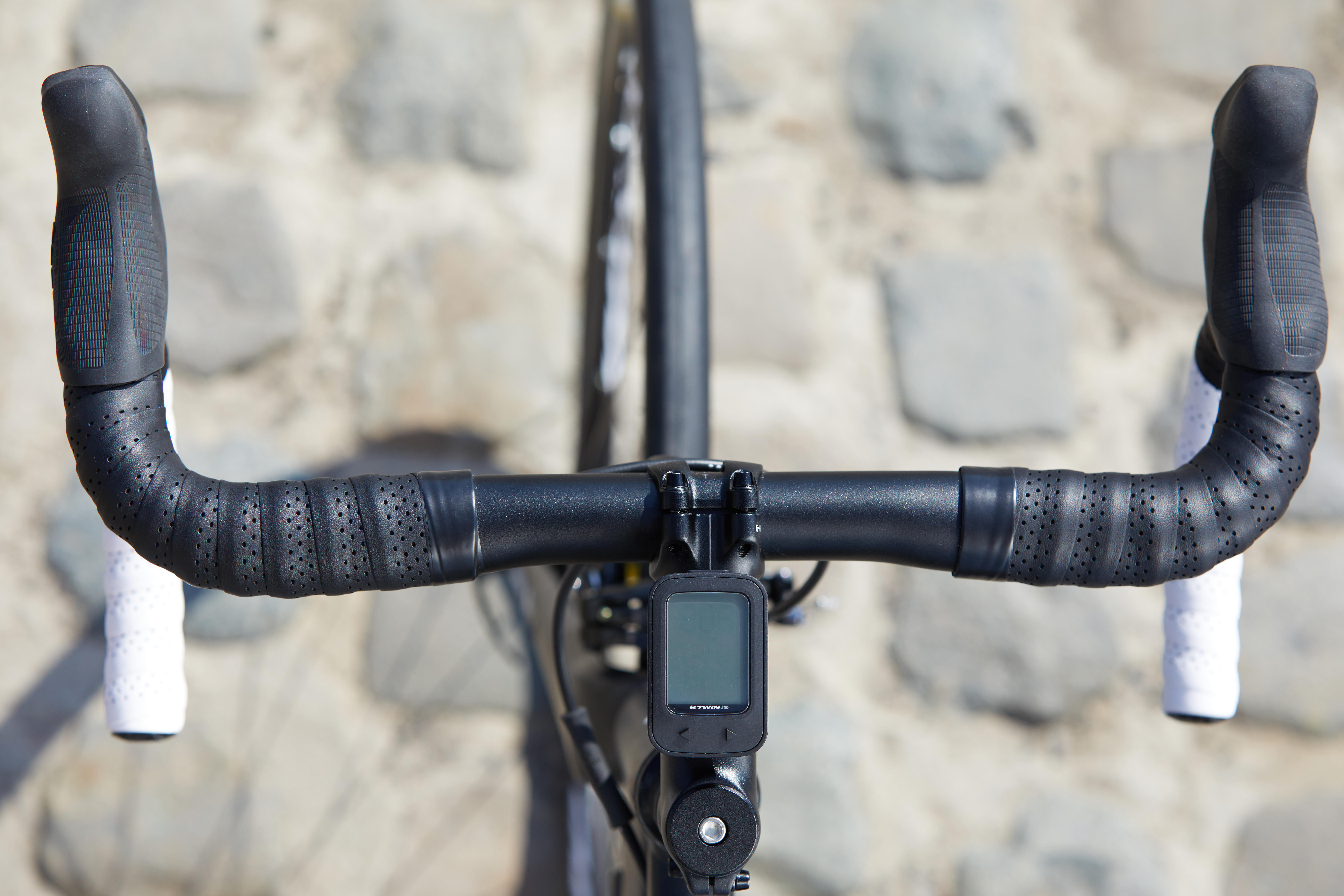 Road Bike Computer Van Rysel RCR 500 Wireless 8 functions backlit Black