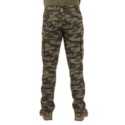 Pantaloni caccia 520 marroni SOLOGNAC | DECATHLON