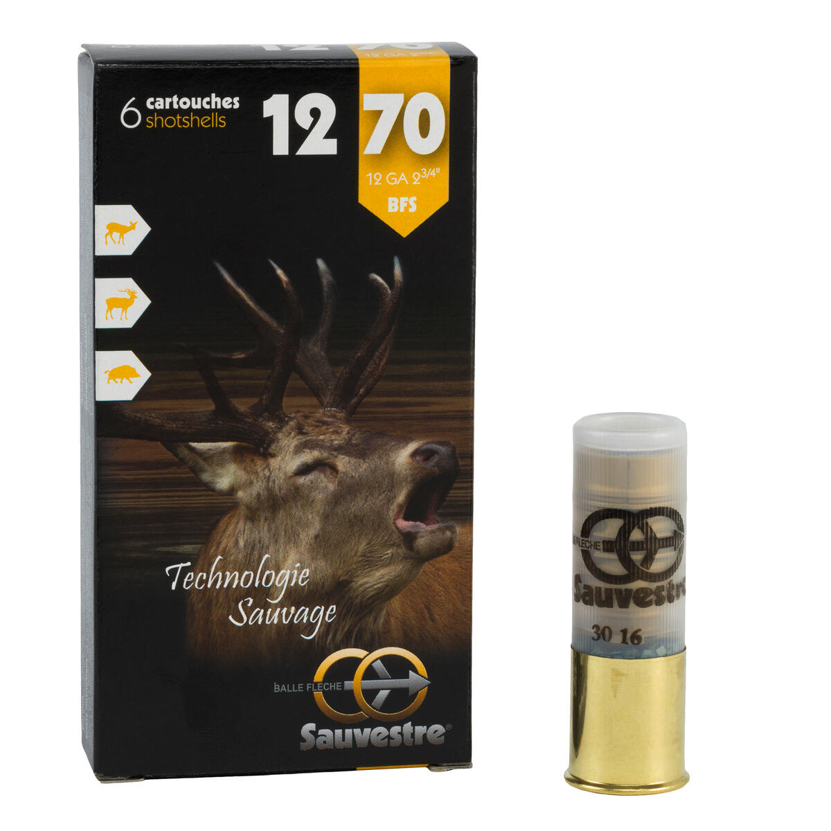 Balle flèche Sauvestre calibre 12/70