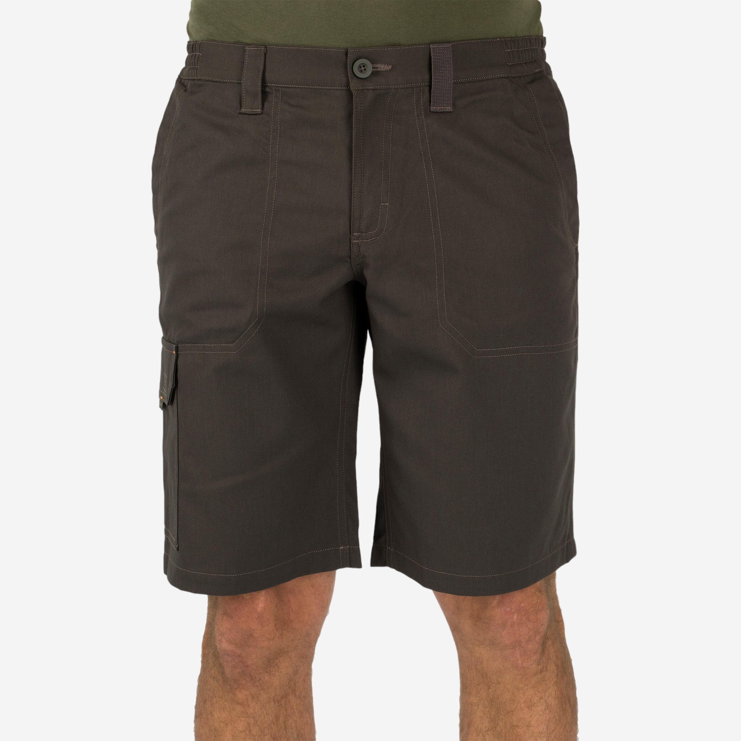 green bermuda shorts