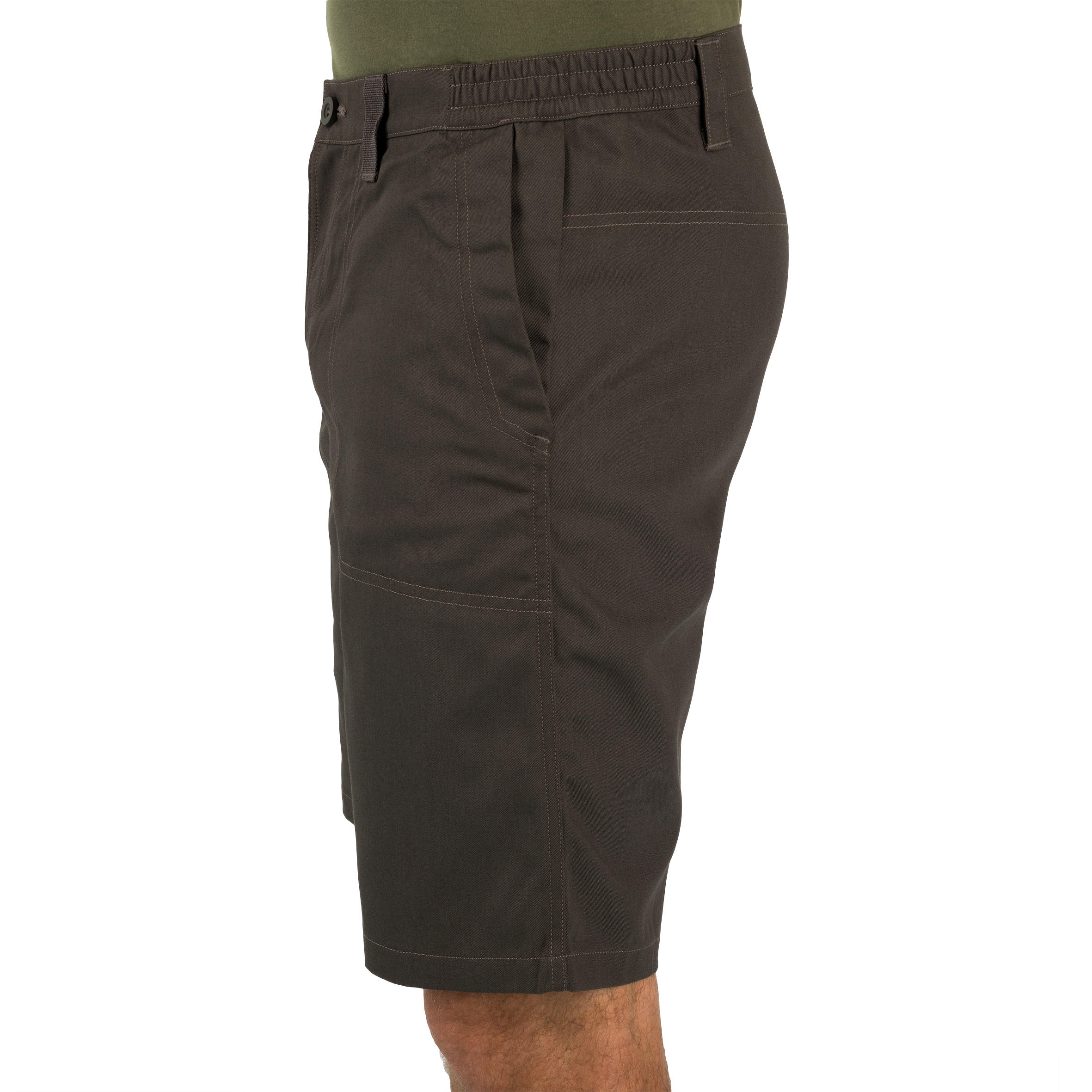 100 Bermuda shorts green - SOLOGNAC