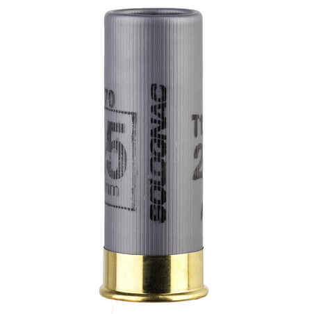 Clay Pigeon Shooting Cartridge T100 24g 12 Gauge 70mm 7.5 Shot x25