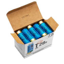 CARTOUCHE BALL TRAP T100 28g CAL12/70 PLOMB N°7,5 X250 ...