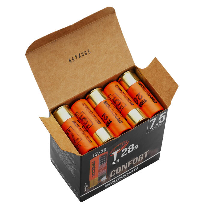 Cartuchos Tiro Al Plato Precios Cartucho Tiro Al Plato T900, 28 G, Calibre Confort 12/70, Perd. N.º 7,5