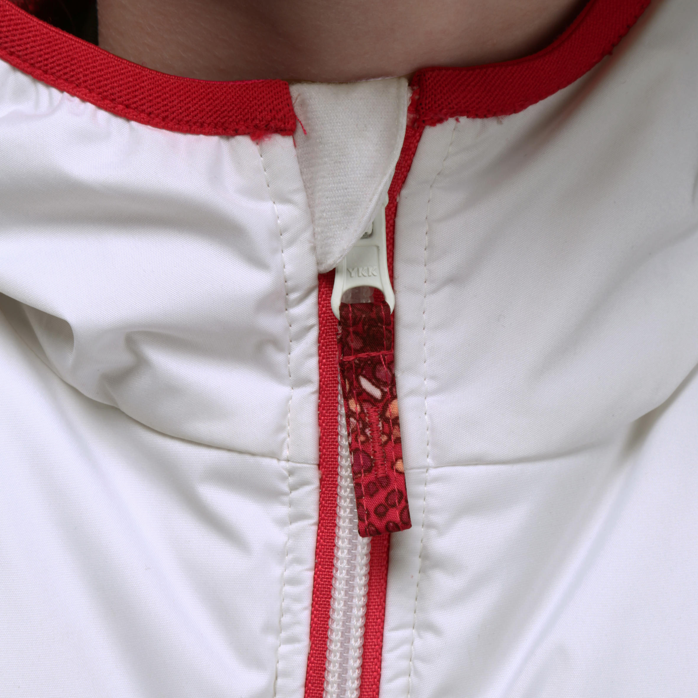 WarmReverse Girls' Reversible Ski Jacket - White/Print 14/20