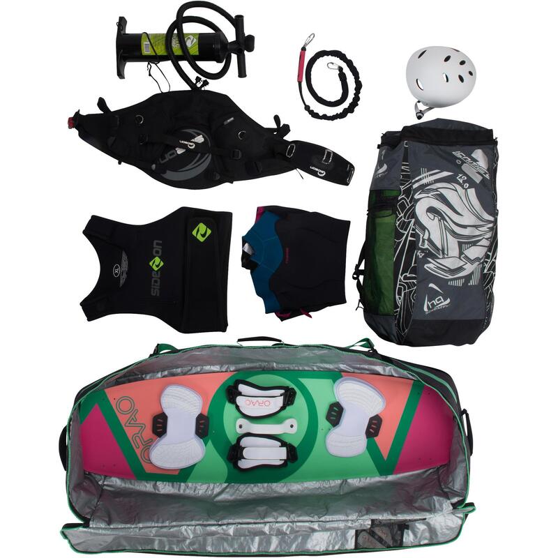 Twintip boardbag Daily 142 cm groen