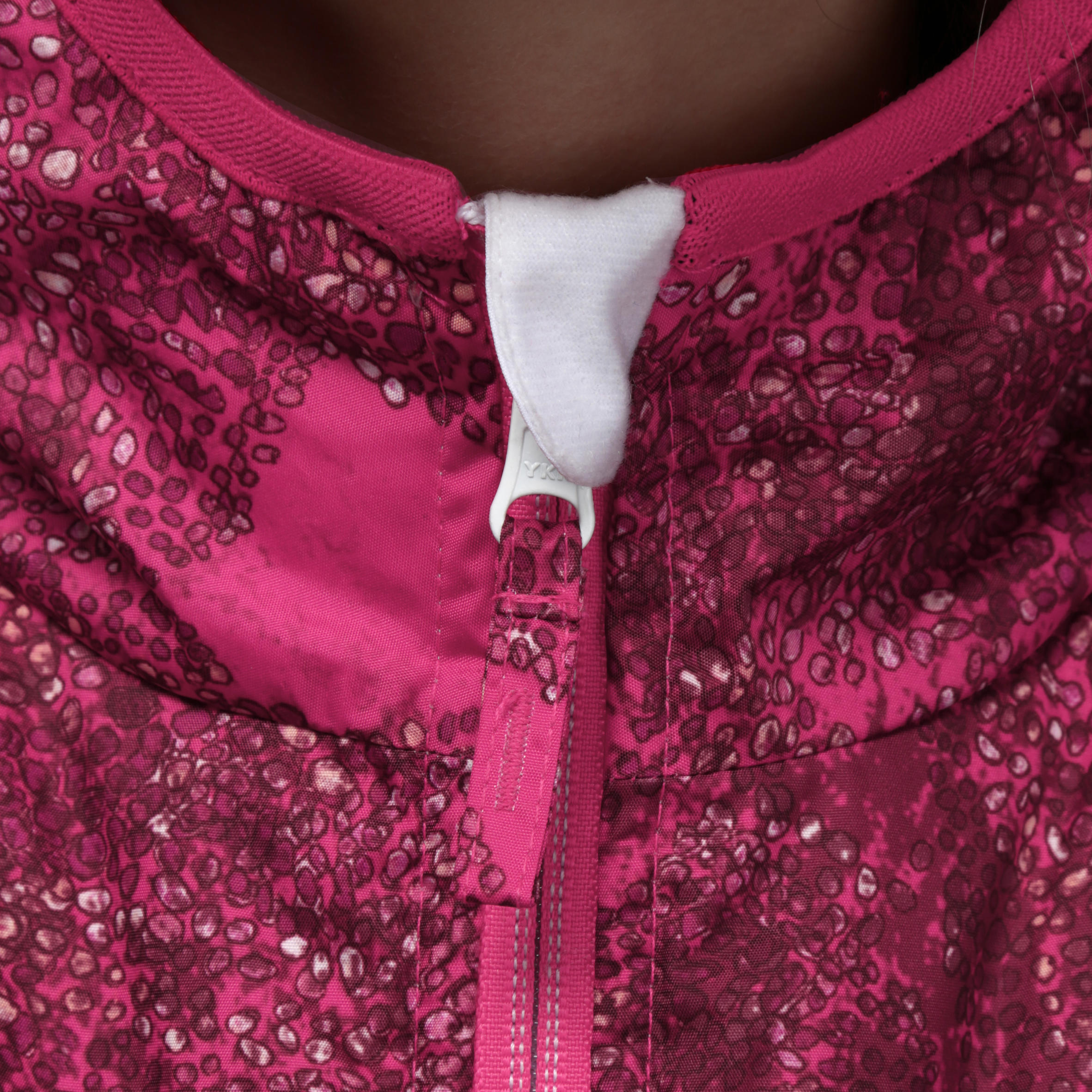 WarmReverse Girls' Reversible Ski Jacket - White/Print 13/20