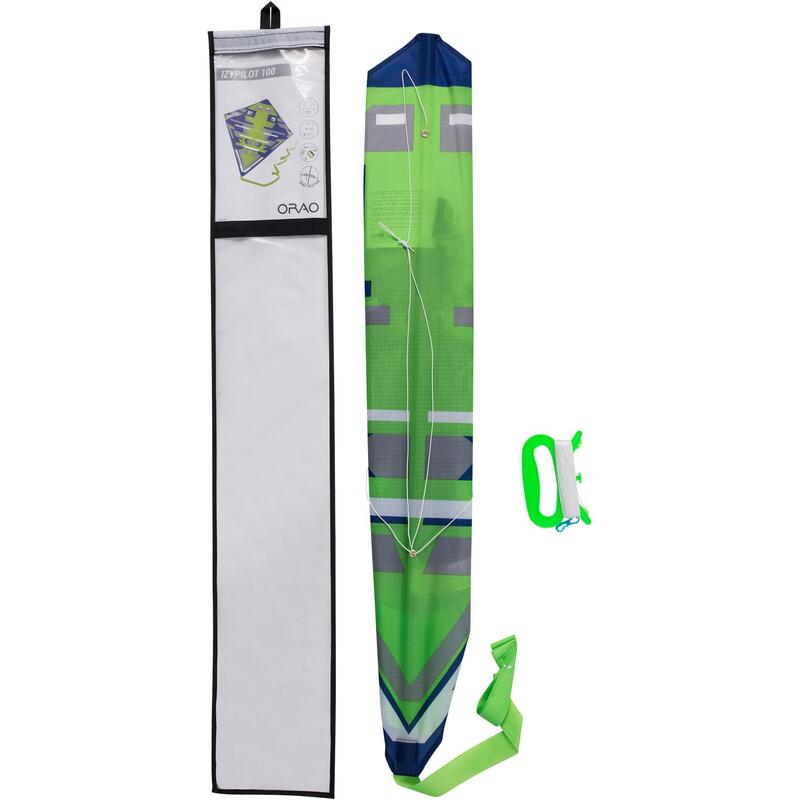 Aquilone evolutivo 2 in 1 IZYPILOT 100 verde