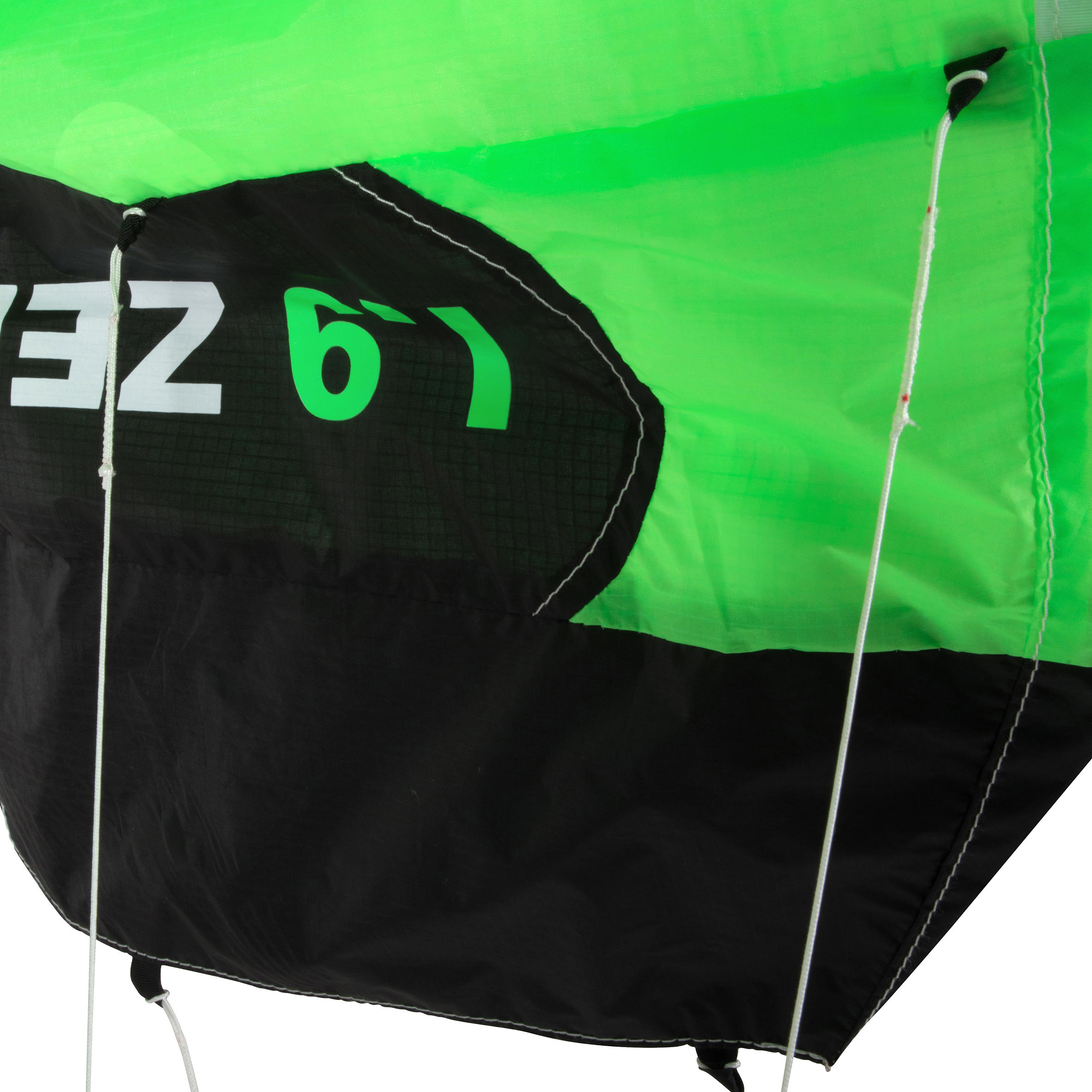 Traction Kite 1.9 m2 + Bar - Neon Green 8/27