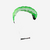 AILE DE TRACTION 1.9m2 + barre verte fluo