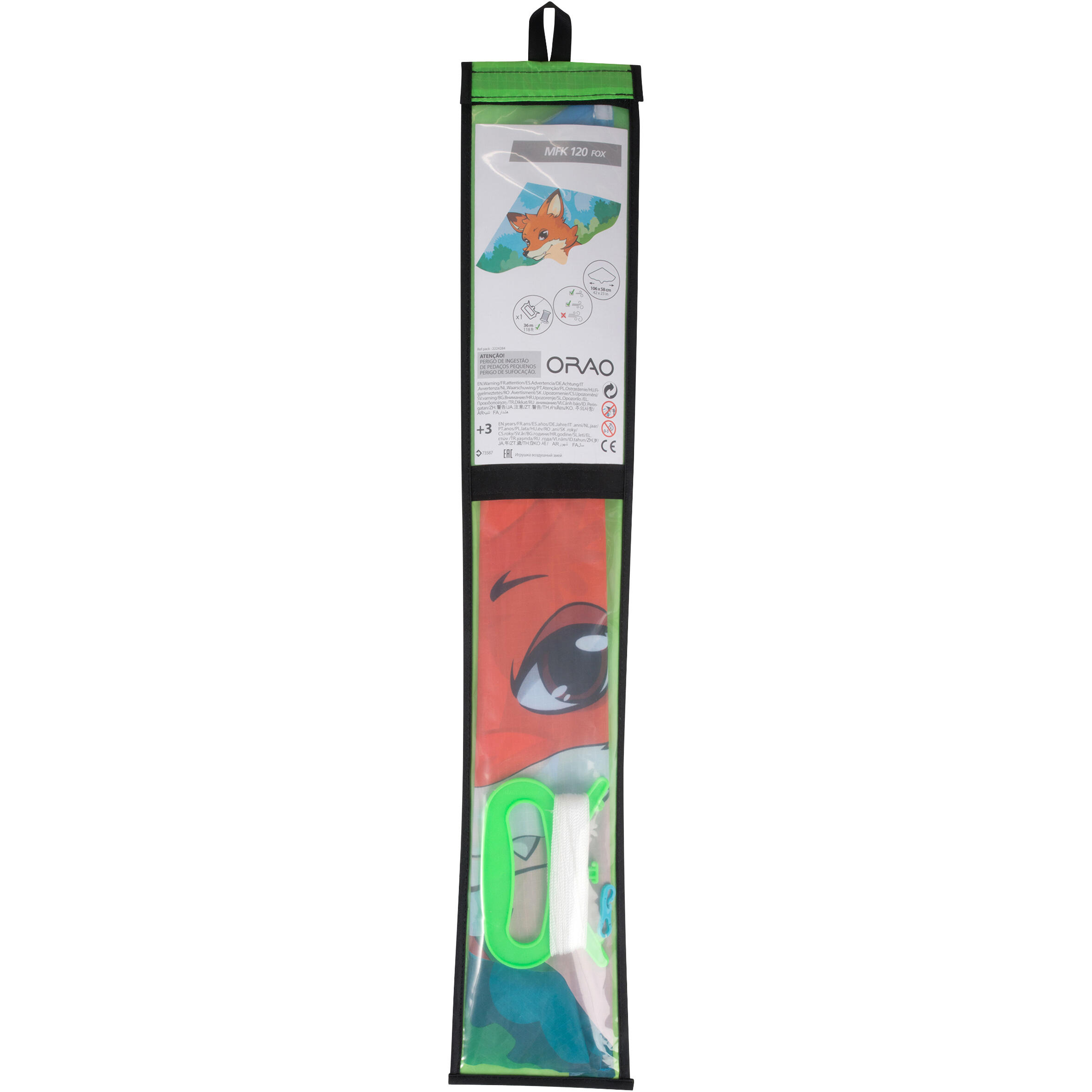 MFK 120 Static Kite - Fox 17/23