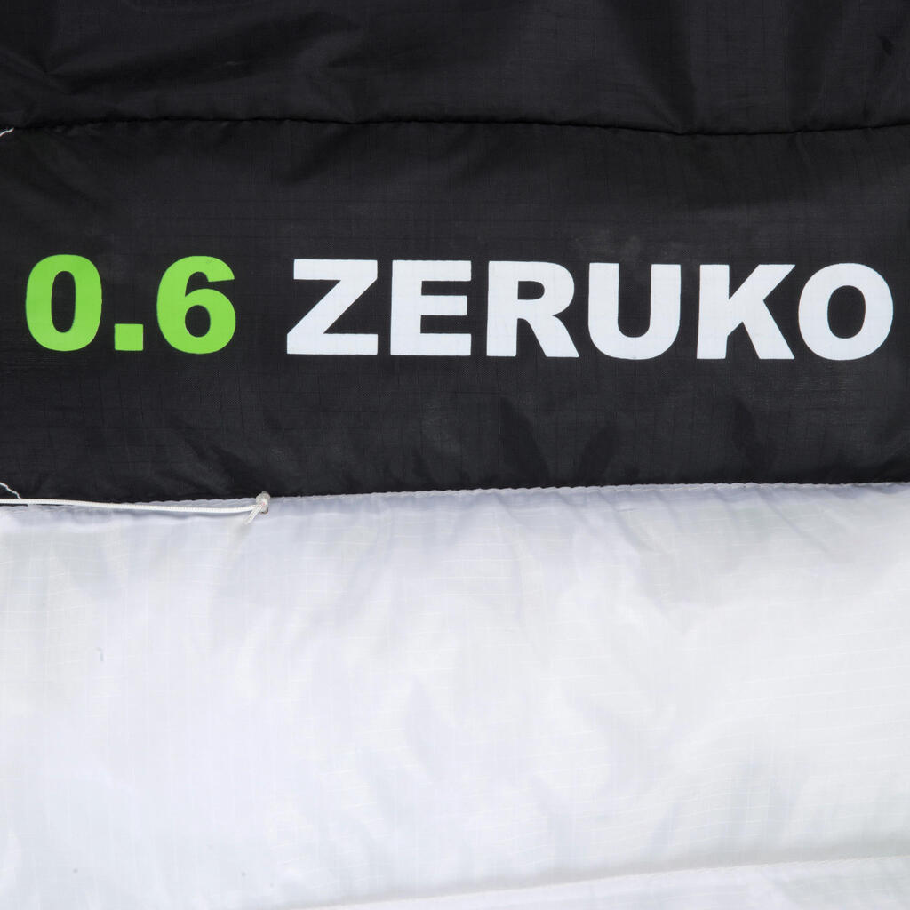 TRACTION KITE 0.6 m2 + Bar - Neon Green
