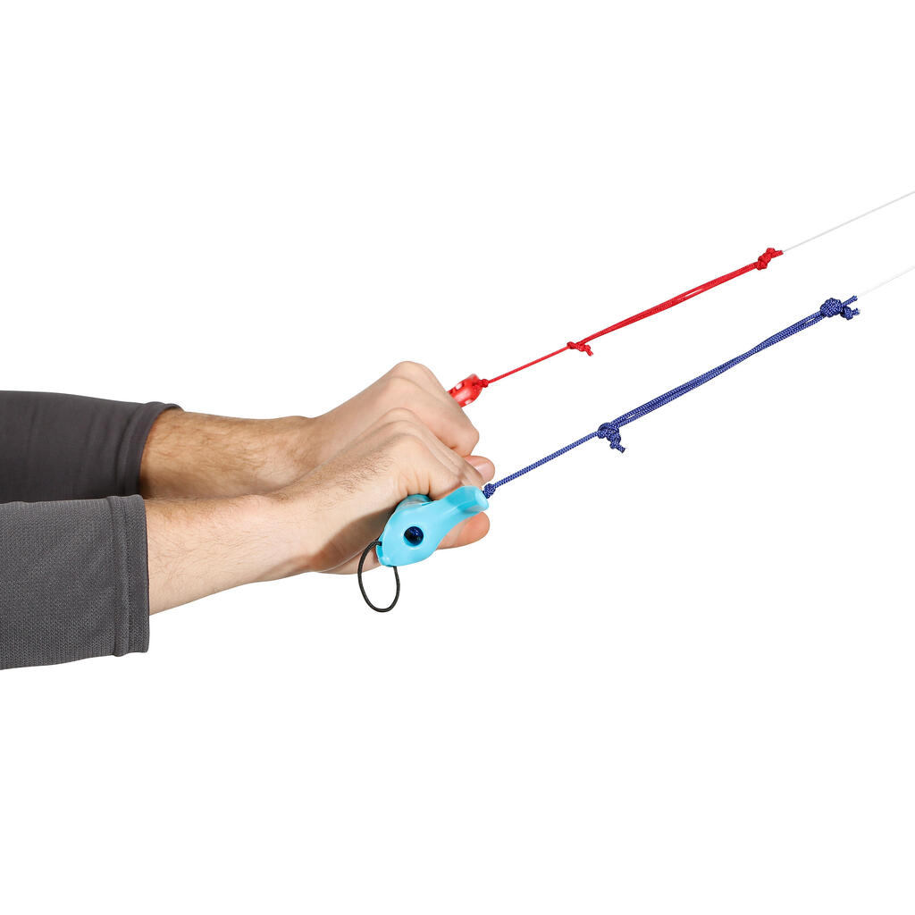TRACTION KITE 0.6 m2 + Bar - Neon Green