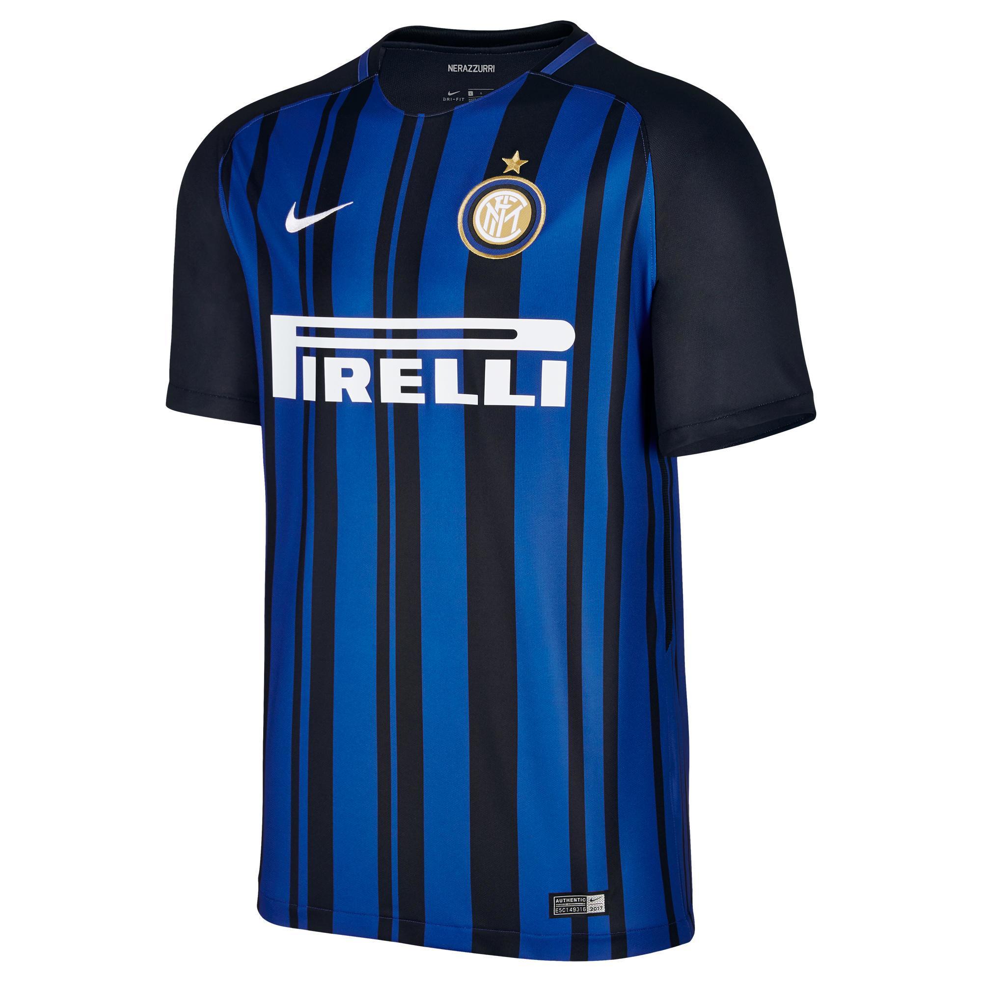Maglia calcio replica INTER azzurra NIKE | DECATHLON
