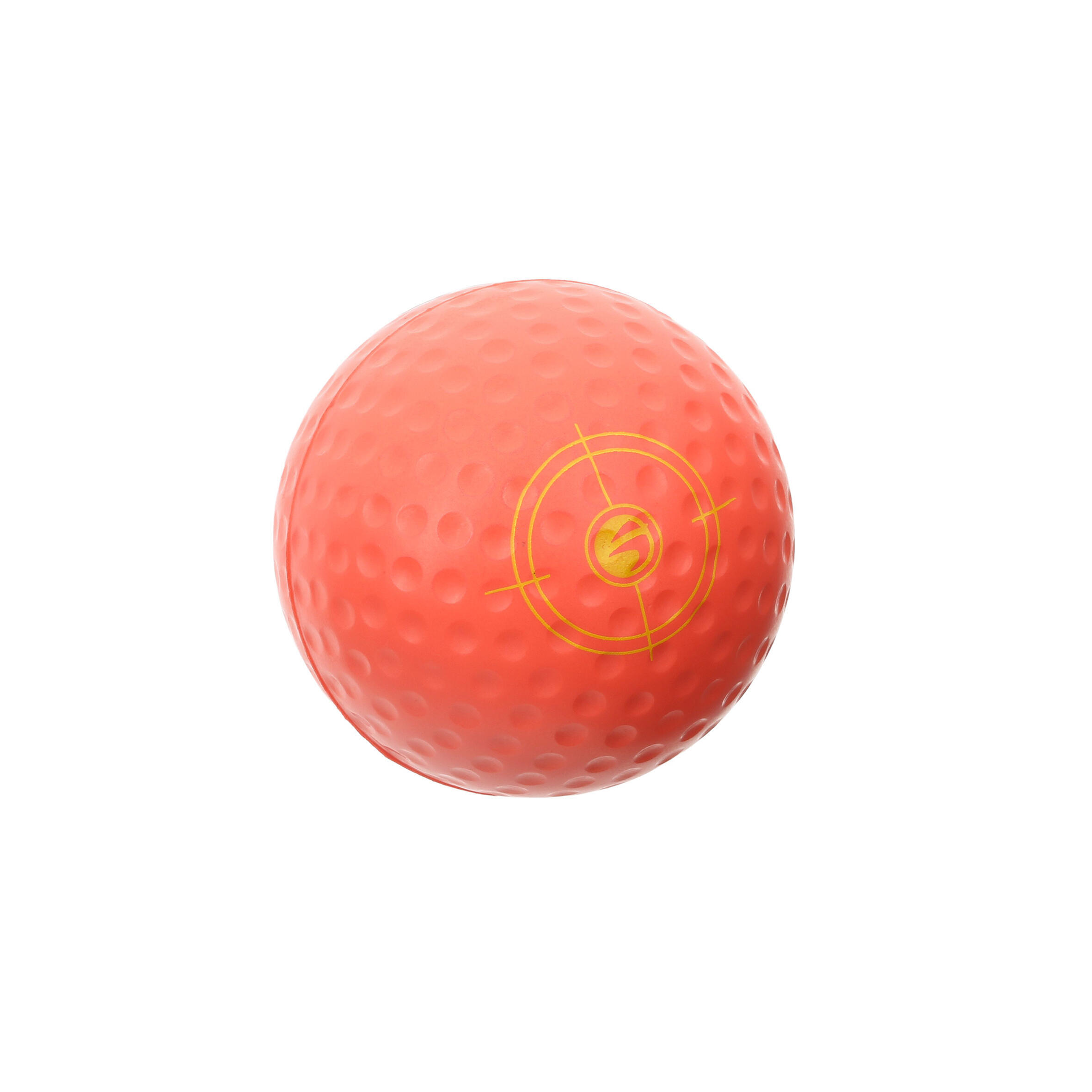 INESIS Kids' golf foam ball x1 - INESIS coral pink
