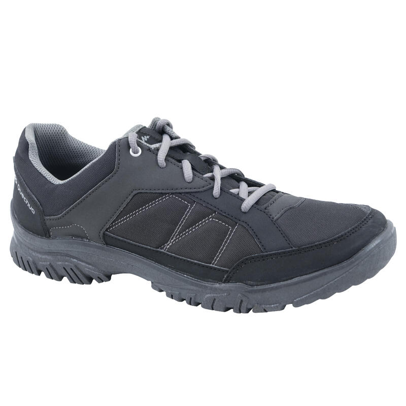 Chaussures de randonnée nature NH100 noire homme Chaussures de randonnée nature NH100 noire homme