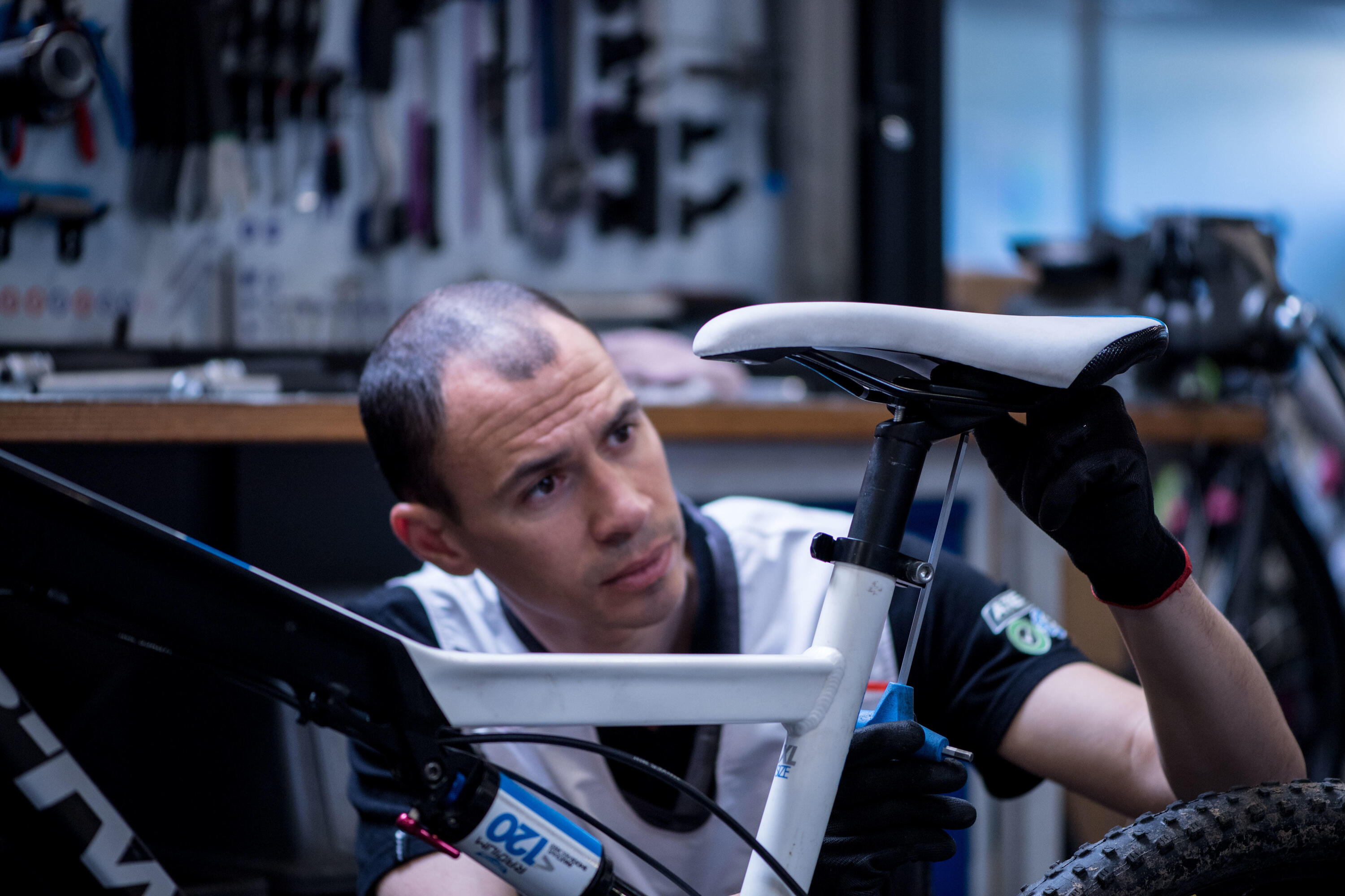 Changement de la tige de selle ou de la selle 3/3