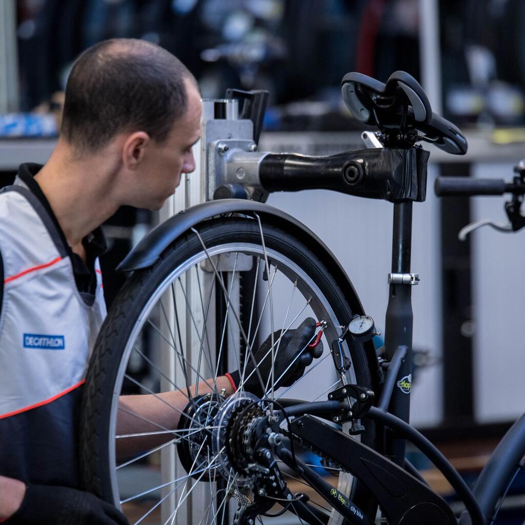 Dévoilage de roue