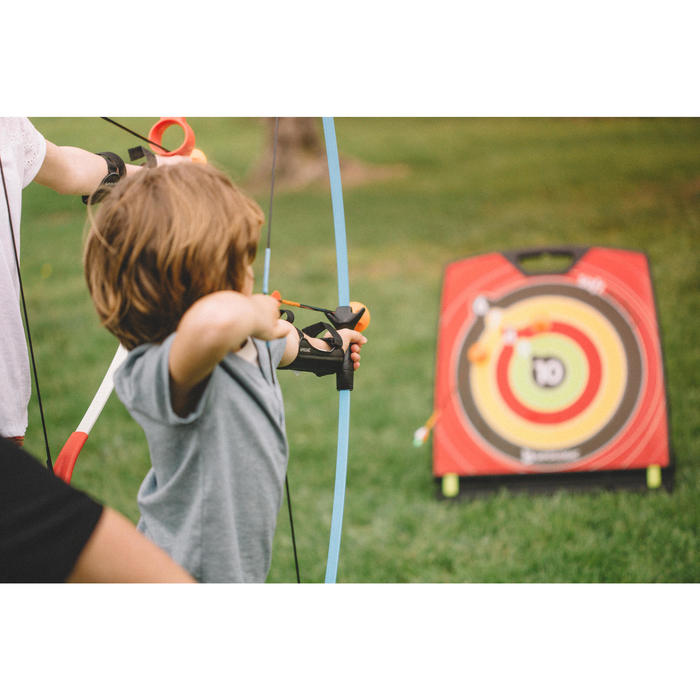 ARCO TIRO CON ARCO NIÑOS DISCOVERY JÚNIOR AZUL Geologic Decathlon