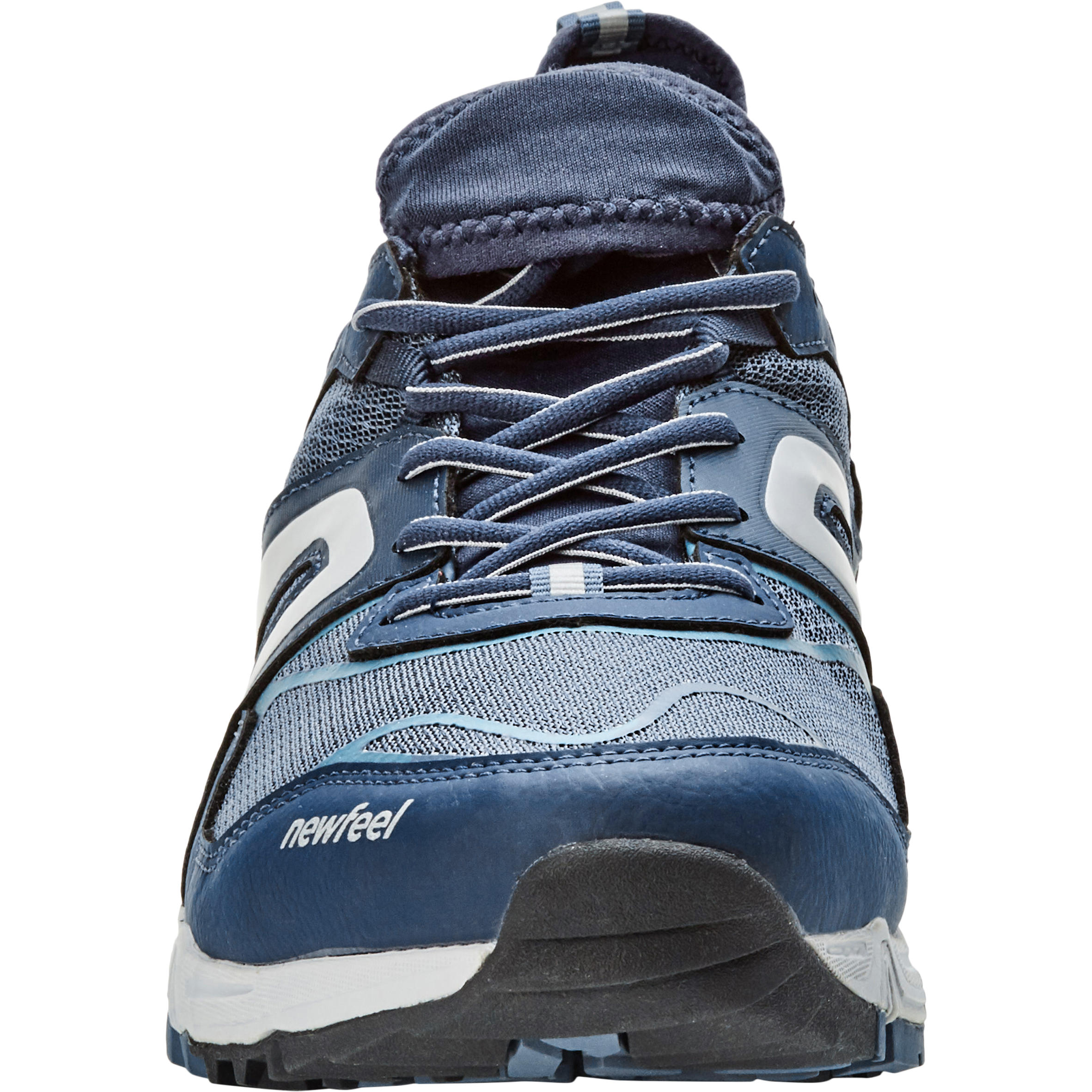navy blue walking sneakers