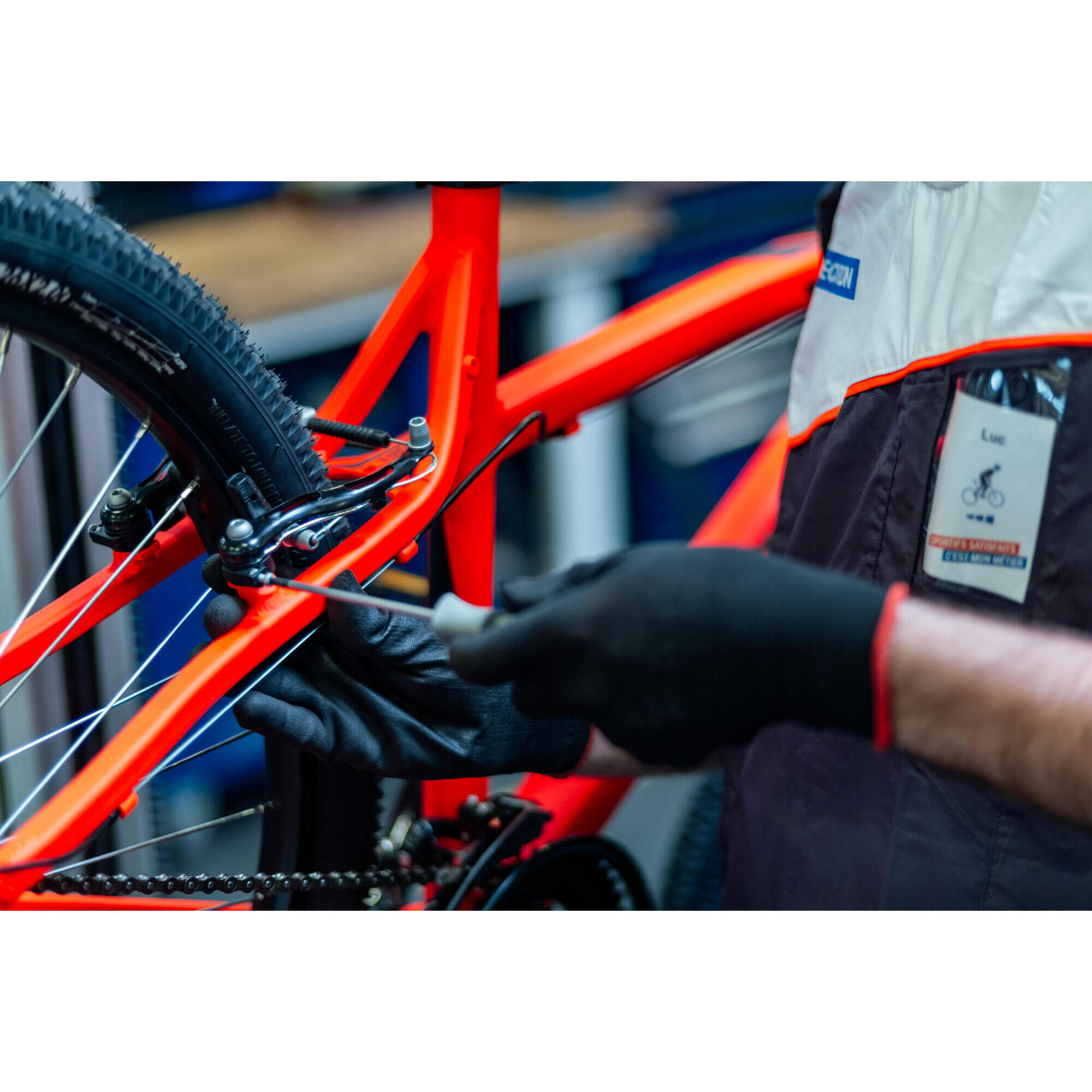 Revision velo et entretien en magasin Decathlon